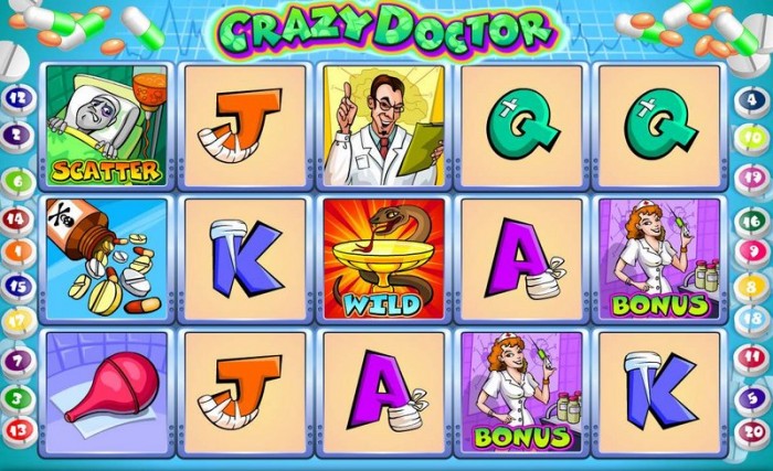 «Crazy Doctor» в Вулкан клуб игровые автоматы играть онлайн бесплатно